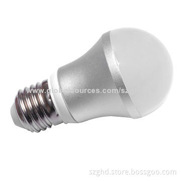 LED Bulb with 14-piece Quantity of LED, 2835 SMD, 3W Power Consumption